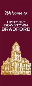 WELCOME TO HISTORIC DOWNTOWN BRADFORD IMAGE